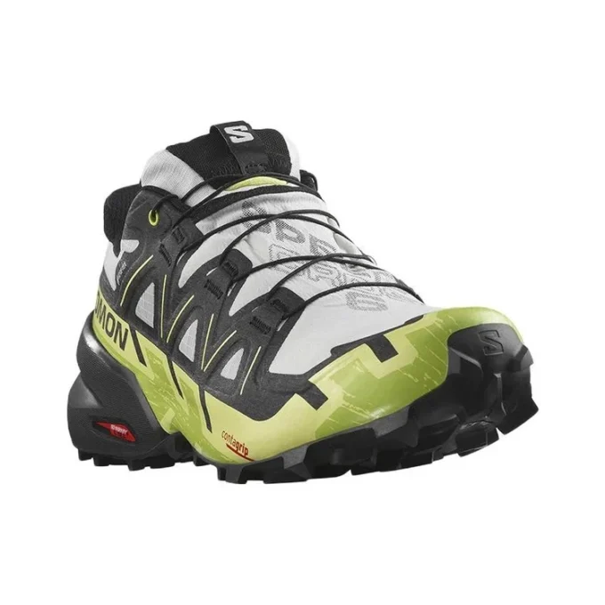 Salomon SPEEDCROSS 6 Gore-Tex «Gris, verde y negro»