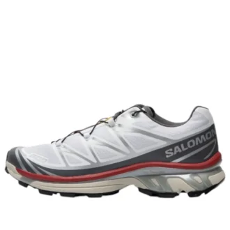 SALOMON x ATMOS XT-6 «White Castlerock Haute Red»