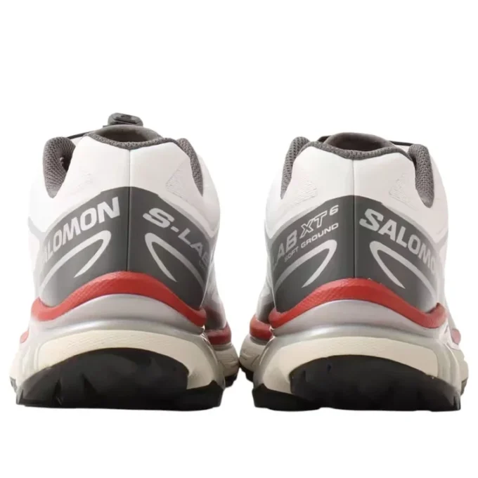 SALOMON x ATMOS XT-6 «White Castlerock Haute Red»