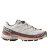 SALOMON x ATMOS XT-6 «White Castlerock Haute Red»