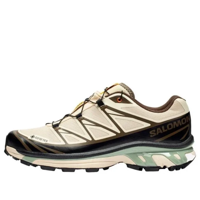SALOMON x SNS XT-6 Gore-Tex «Almond Milk Seagrass»