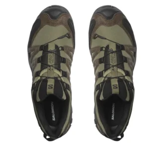Salomon XA PRO 3D Distressed Leather «Dark Earth Black»