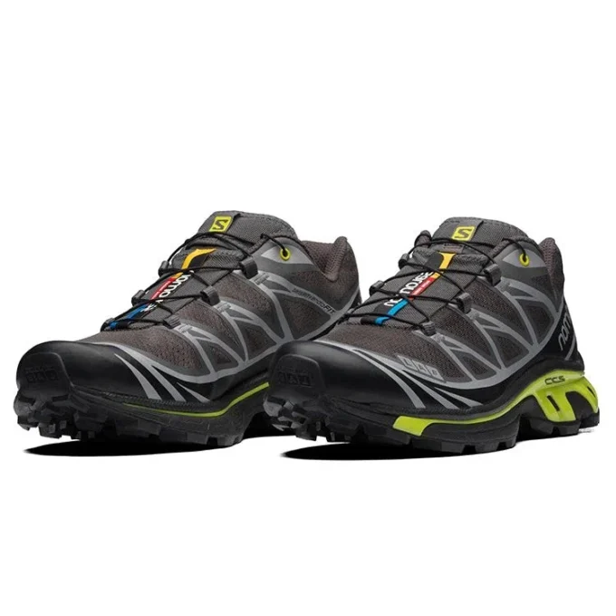Salomon XT-6 «Marrón Verde Neón»
