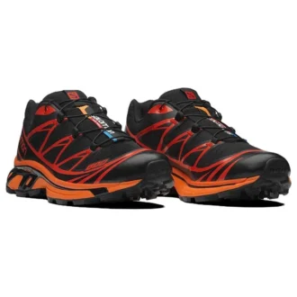 Salomon XT-6 «Negro, rojo y naranja»