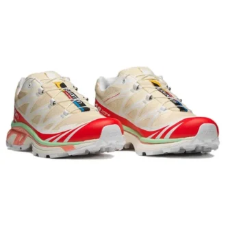 Salomon XT-6 «Shortbread Poppy Red Green Ash»