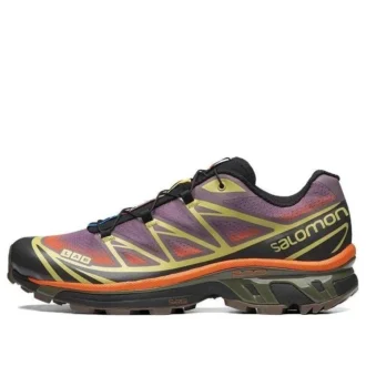 Salomon XT-6 Skyline «Gris Naranja Púrpura»