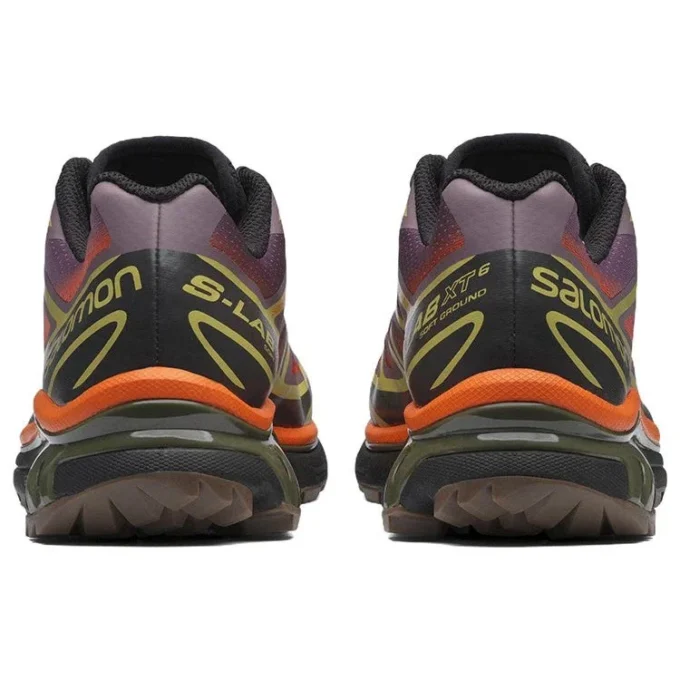 Salomon XT-6 Skyline «Gris Naranja Púrpura»