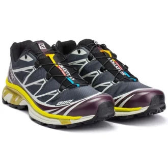 Salomon XT-6 Trail «Negro, morado y amarillo»