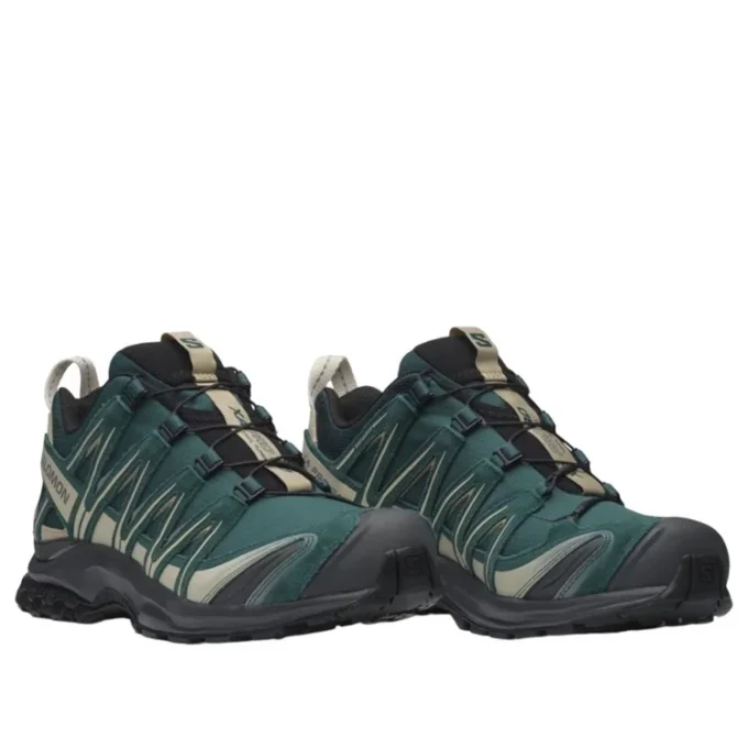 XA PRO 3D Suede «Green Beige»