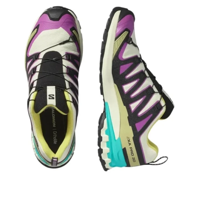 XA PRO 3D V9 Gore-Tex «Transparent Yellow Black»